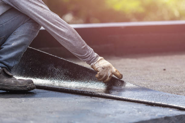 Professional Exterior Waterproofing technician working in Milford, OH
